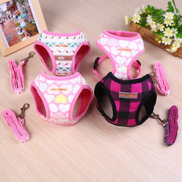 Comfortable Cloth Small Dog Harness