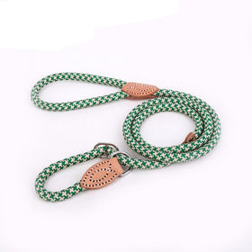 Rope Traction Dog Lead Collar